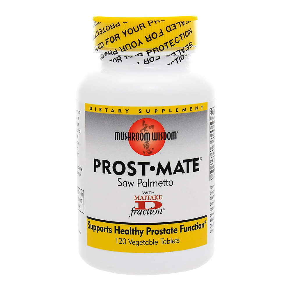 Mushroom Wisdom Prost-Mate with Maitake D Fraction Tablets, 120 Ea